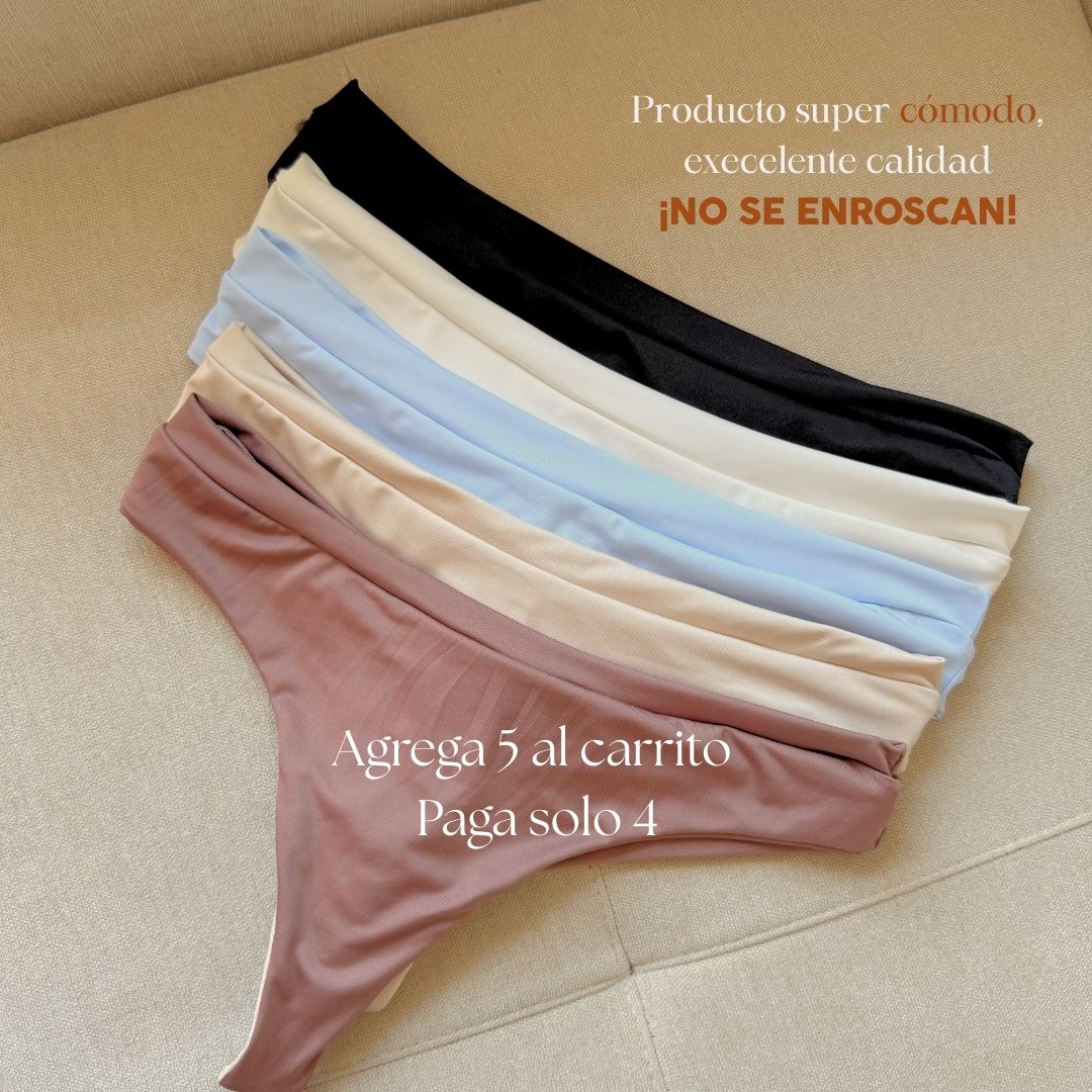 Tanga Vera - sin elásticos ni resortes
