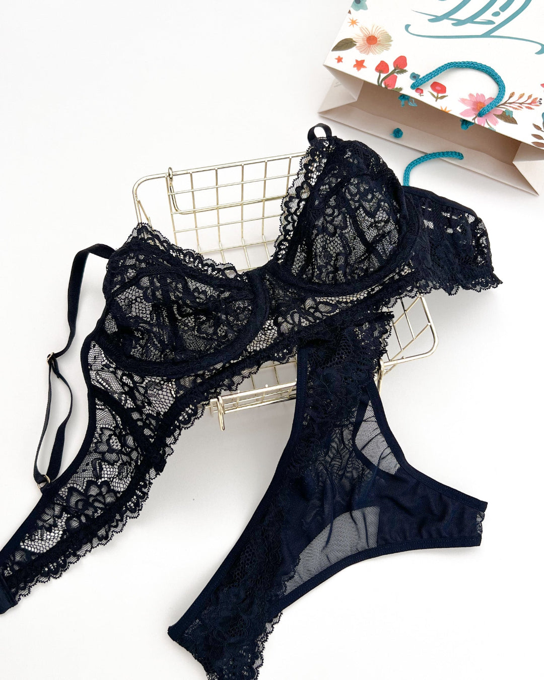 Encaje Ropa Interior Lista Lenceria En Encaje Set Tamara – Titta